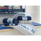 Jogo De Toalhas Infantil 2 Peças Cinza Mineral | Karsten - Di